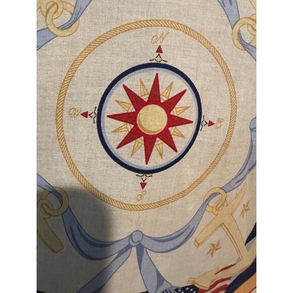 Vintage‎ Tommy Hilfiger BEAUTIFUL Denim Jacket with Nautical Patch size L (#374) - Picture 14 of 15